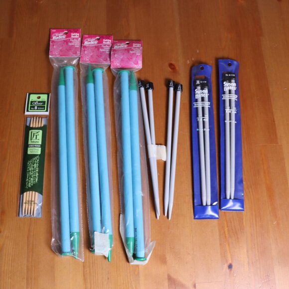 Lot of knitting needles for the avid or beginner knitter, sizes: 8, 11, 19 - Picture 7 of 9